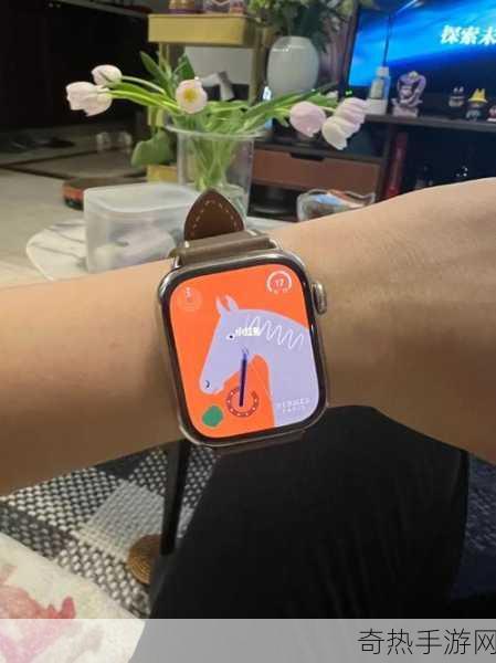 手游新视界Apple Watch大文字表盘，全屏炫酷，游戏党的新潮流配饰！