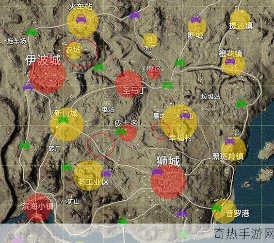 刺激战场海岛地图，狙击精英的隐秘蹲点全揭秘