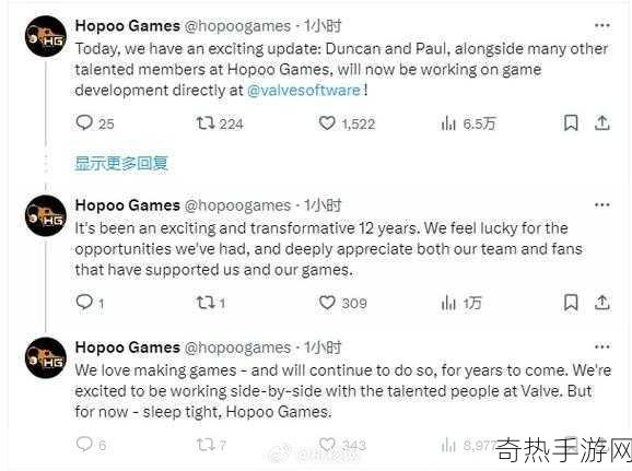 Hopoo Games携手Valve，共创手游新纪元