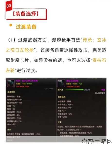 DNF手游漫游枪手，全面剖析角色魅力与独特玩法策略指南，成为游戏战场的枪神之路