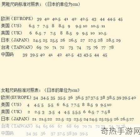 欧洲尺码日本尺码专线美国又：欧洲尺码与日本尺码转换指南 🇪🇺➡️🇯🇵