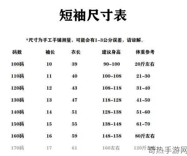 国产尺码和欧洲尺码表2024[2024年最新国产尺码与欧洲尺码对照表详解]