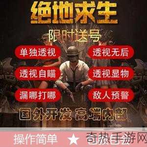 卖pubg外挂[揭秘PUBG外挂市场：黑科技如何改变游戏格局？]