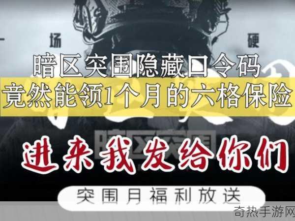 暗区突围cdk礼包兑换码2024[2024年最新《暗区突围》CDK礼包兑换码大揭秘]